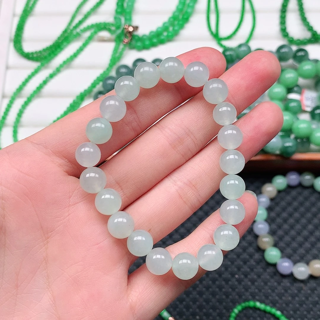翡翠未镶嵌项链手链