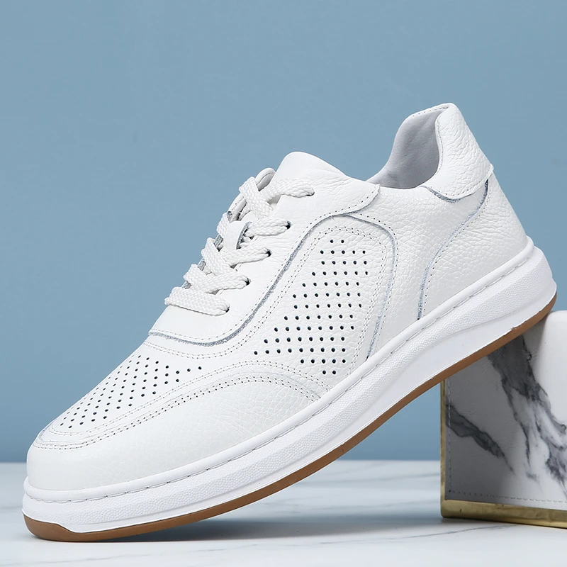 【系带款】头层牛皮面料  猪皮鞋垫