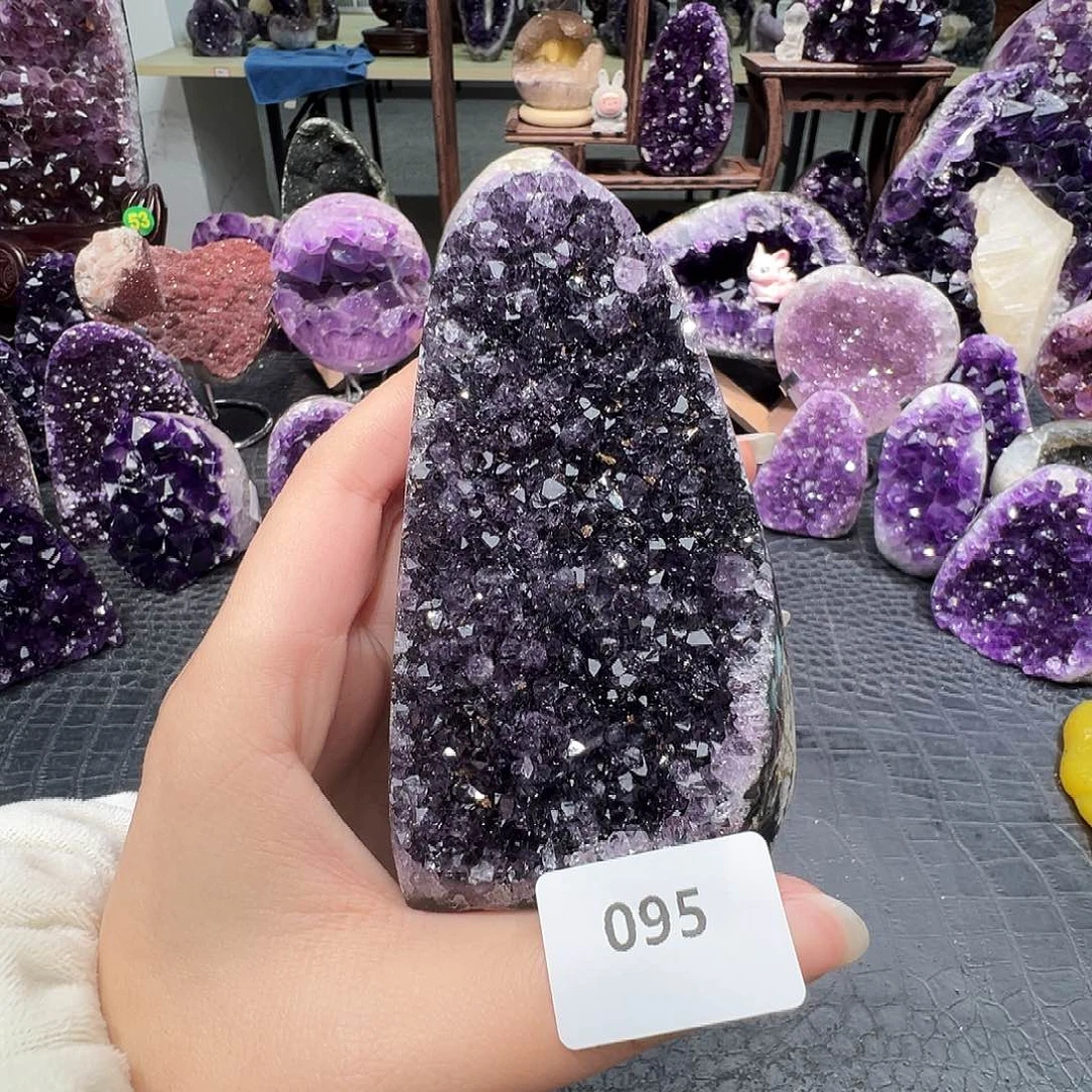 未镶嵌珠宝半成品紫晶