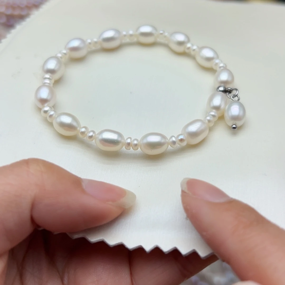 淡水珍珠珍珠  钛钢