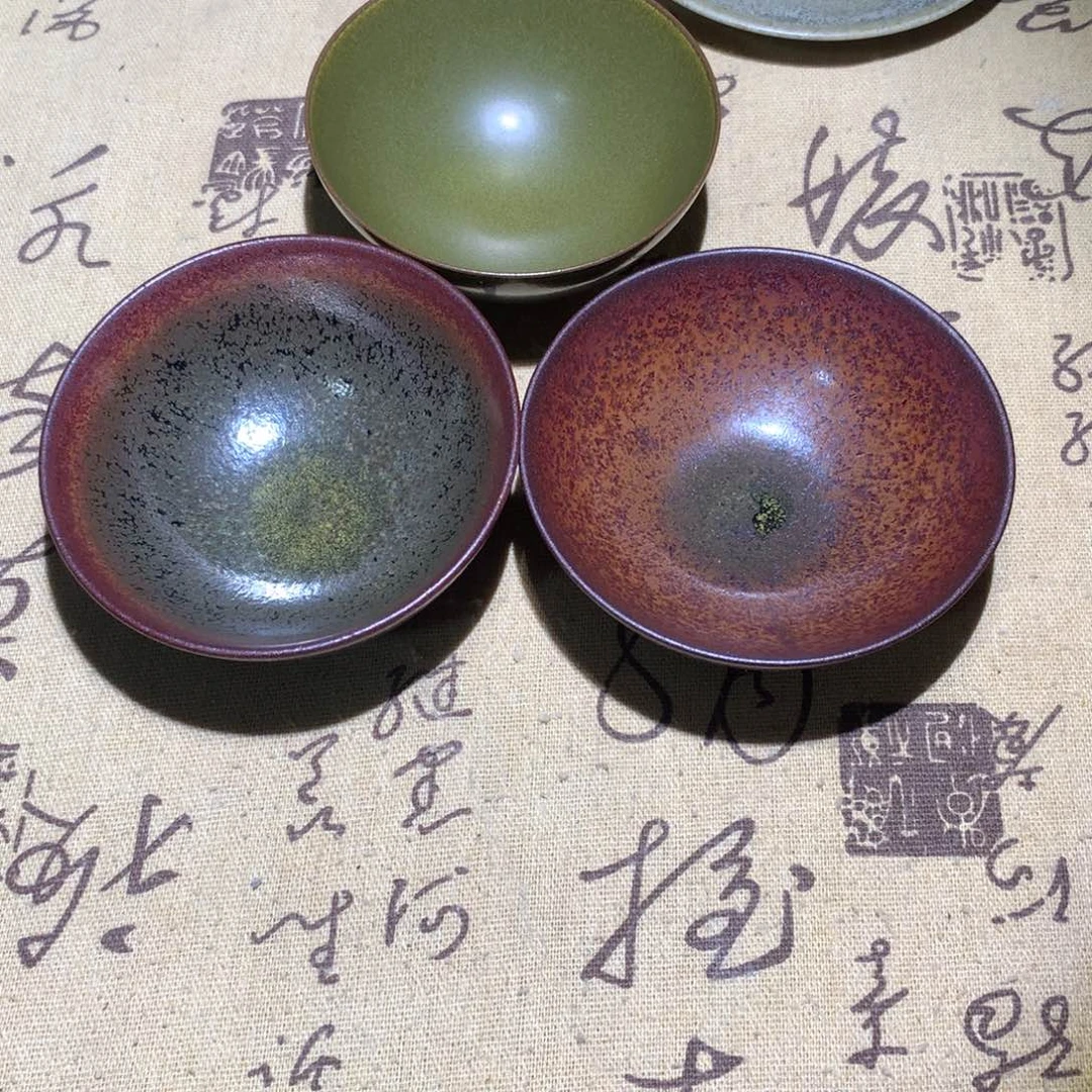 小***点茶盏龙窑建盏柴烧