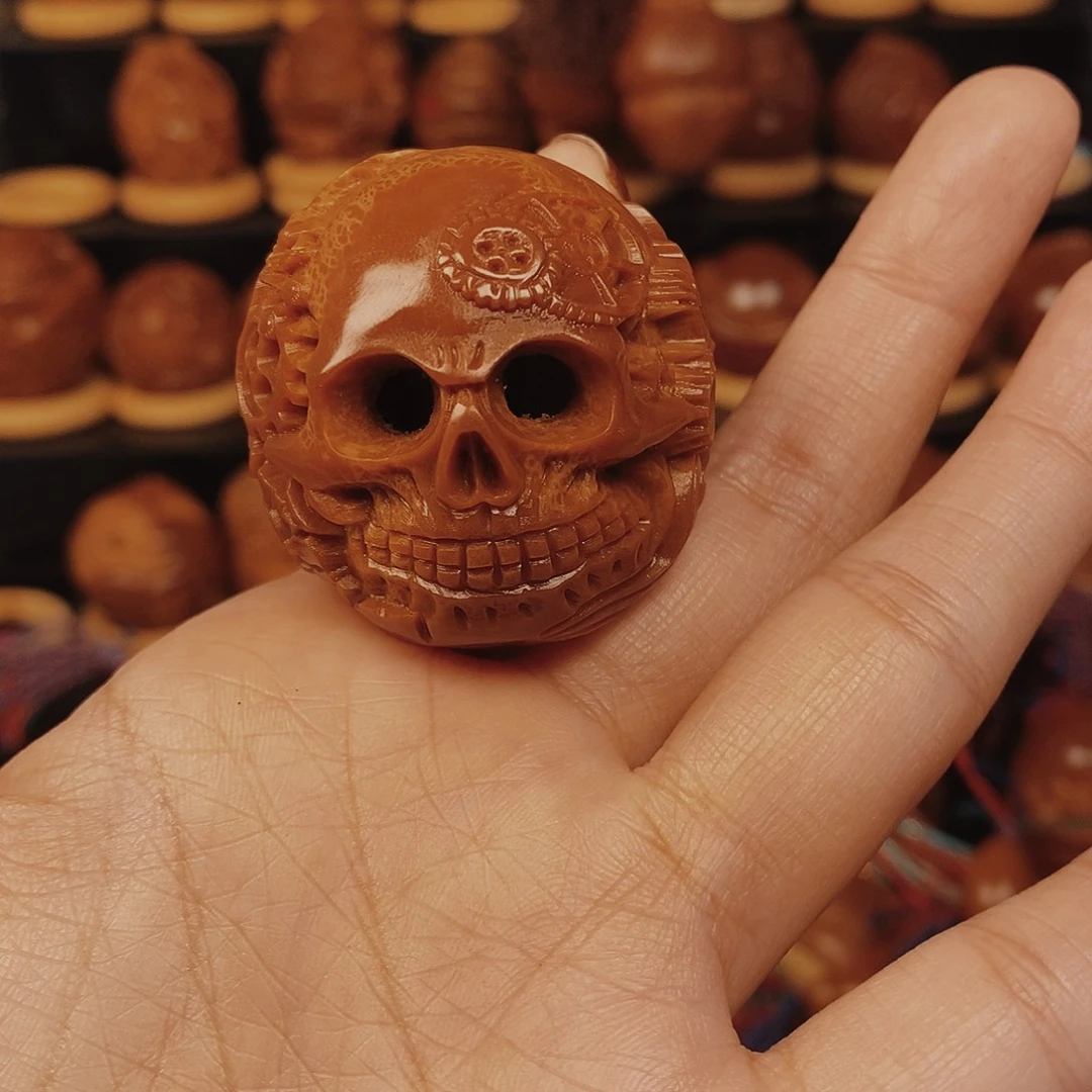 手串/手链橄榄核骷髅单颗000889