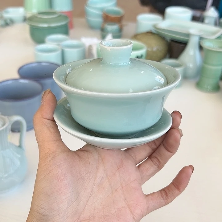 小米茶器龙泉青瓷