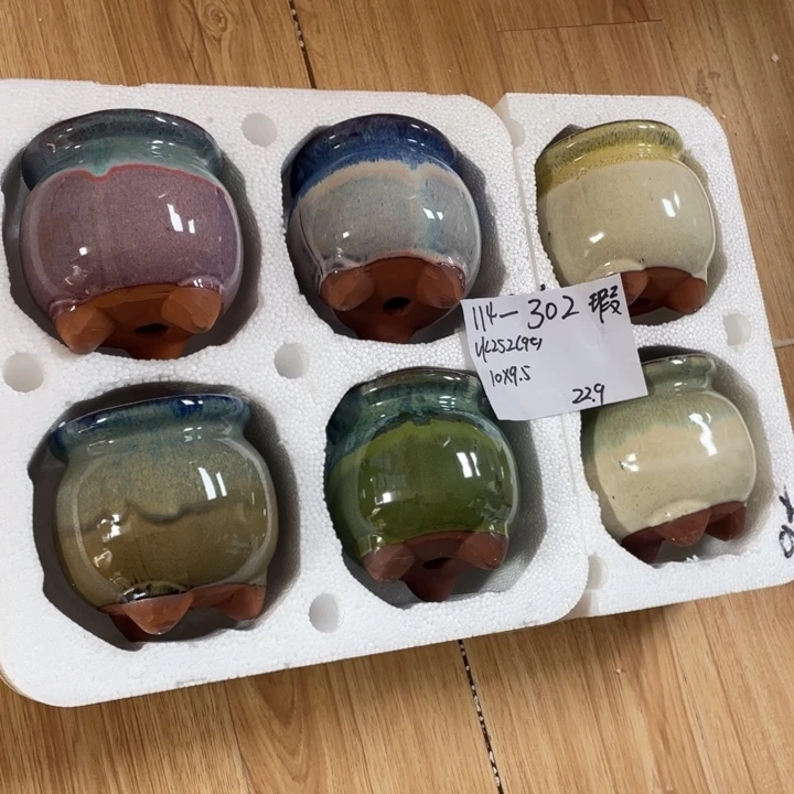 粗陶多肉花盆微瑕302