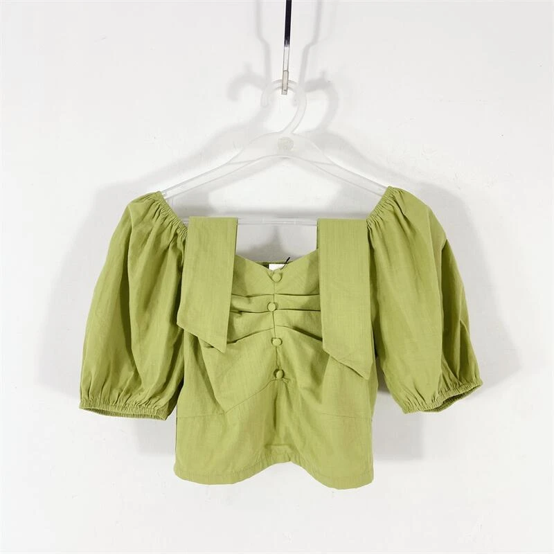 【77衣橱】KD9031精品女装上衣短袖T恤气质轻奢【红人上新】J