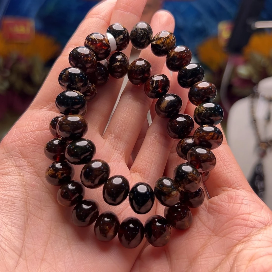 裸石琥珀未镶嵌抚顺琥珀10169十二多样性发其一