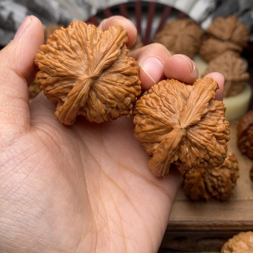 把件文玩核桃239号44白