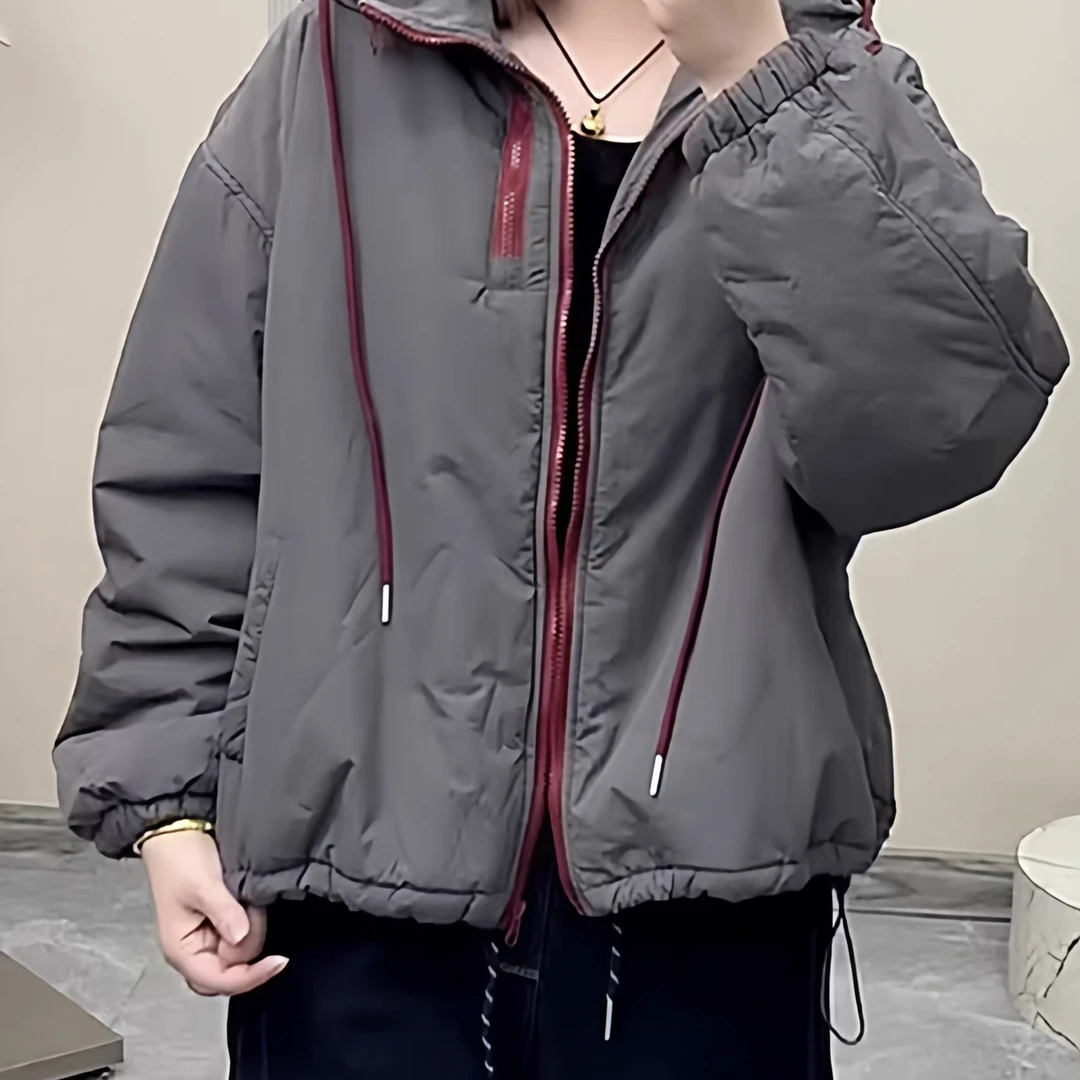 【公主屋】冬款连帽冲锋衣外套6803