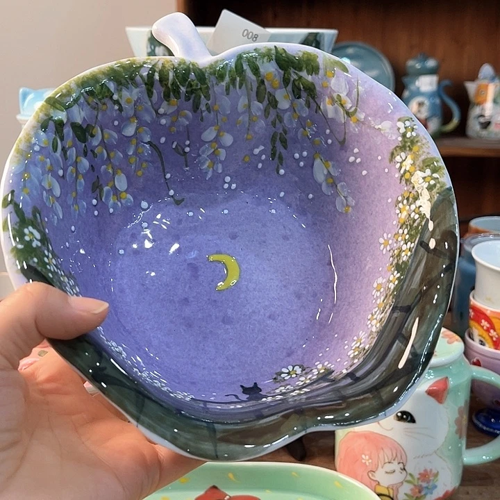 陶景德镇釉下手绘陶瓷