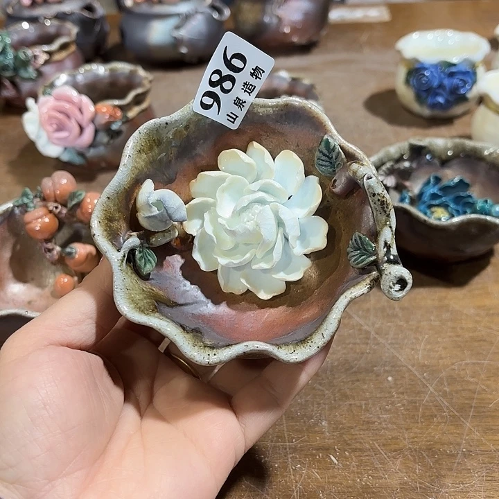 山泉造物手工制作柴烧986