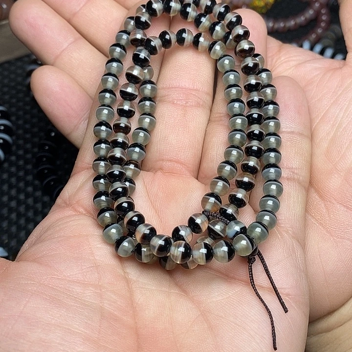 玛瑙/玉髓手链未镶嵌小***r半成品