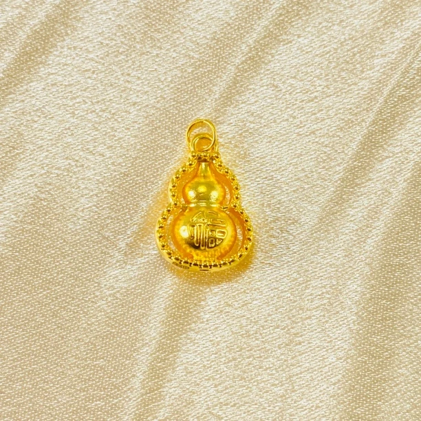 足金999 黄金福字葫芦福禄
