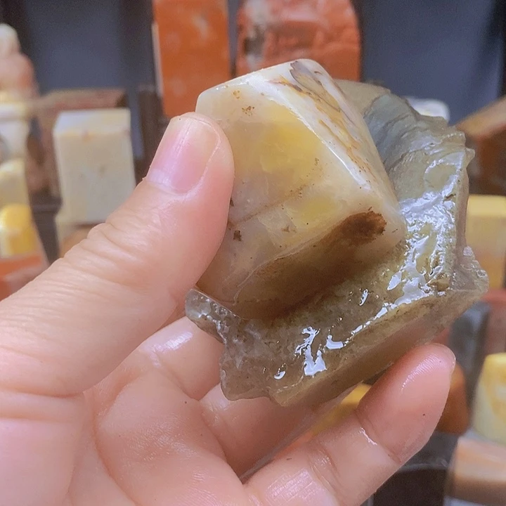 也***陶寿山石印石天然原石