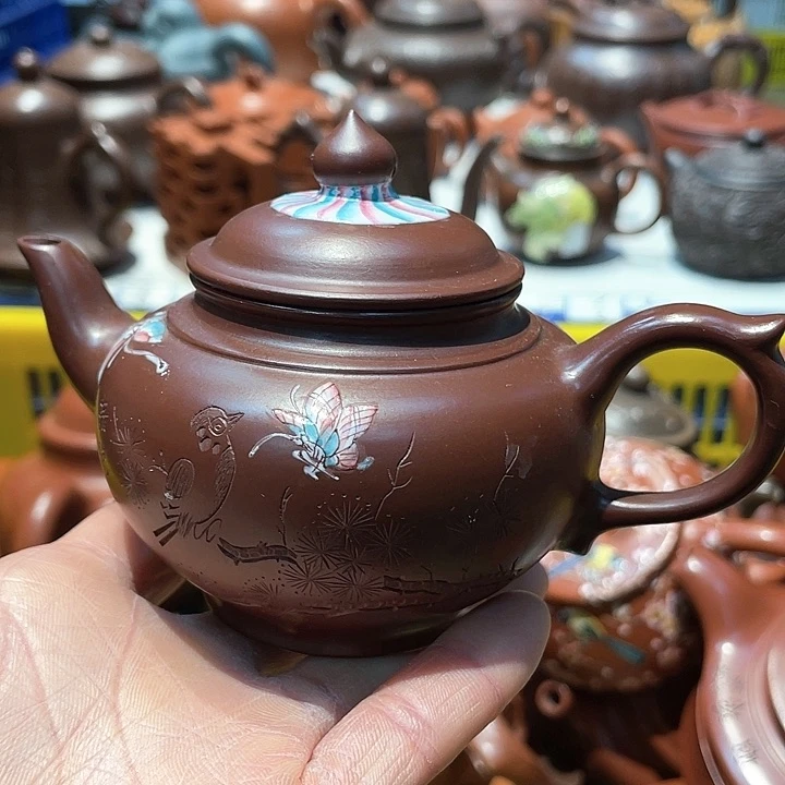 紫砂茶壶200cc宜兴紫砂壶