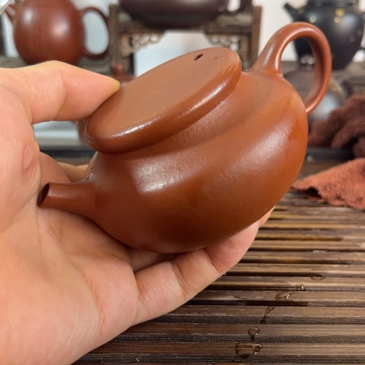 伍*情原矿紫砂手工制作