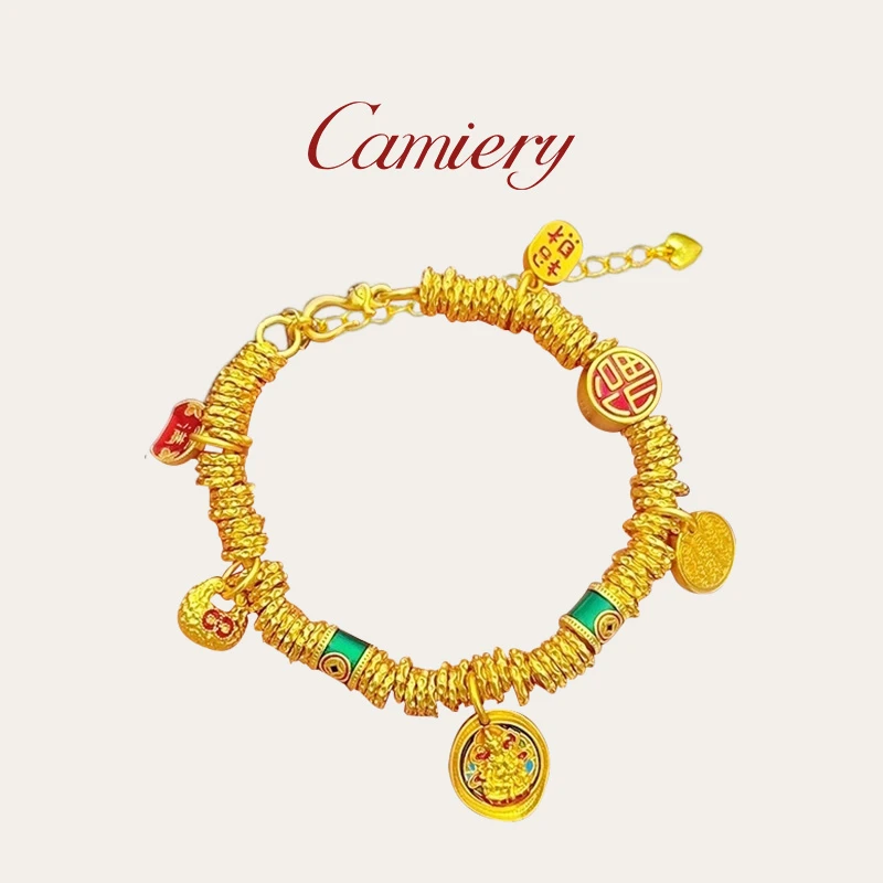 CAMIERY 新中式盘缠财神手链GS