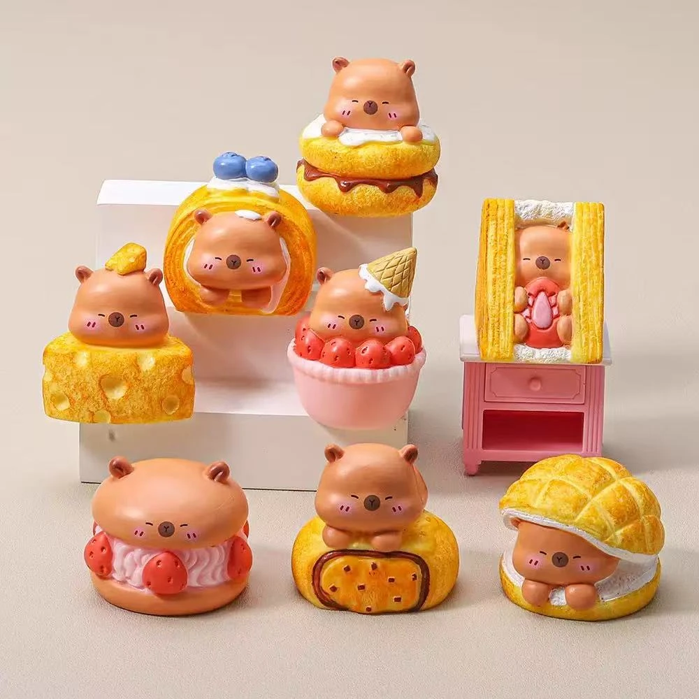 【柒小溜家卡比巴拉】九宫格潮玩摆件