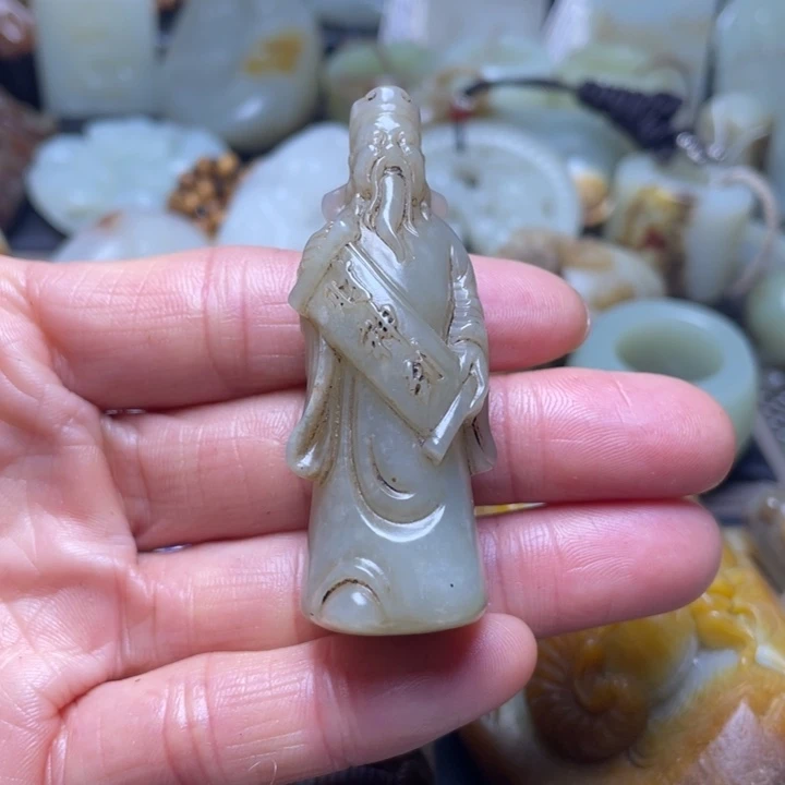 和田玉挂件未镶嵌