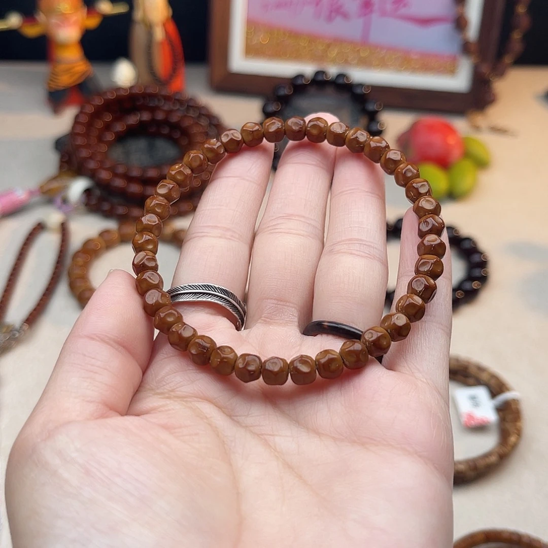 紫金鼠手串6.5鼠尖纯肉无相