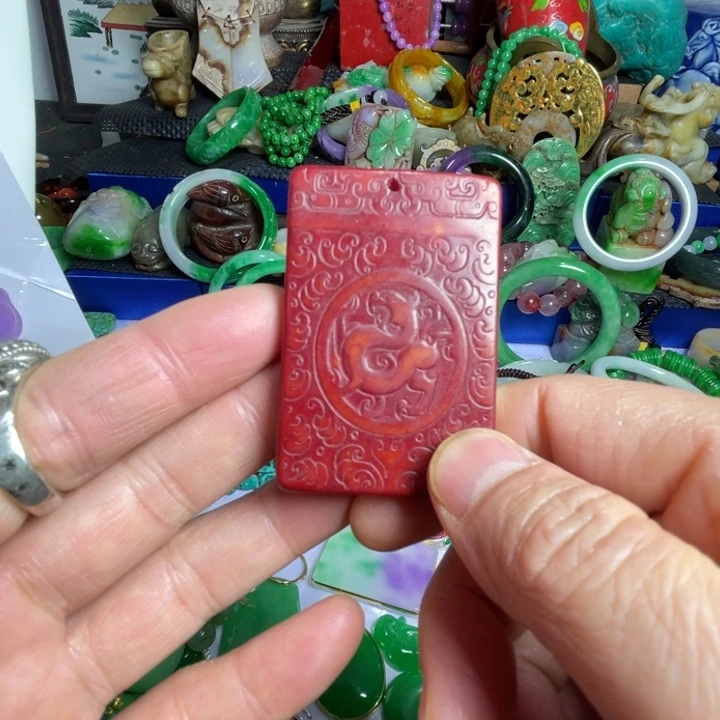 滴血莲花菩提吊坠