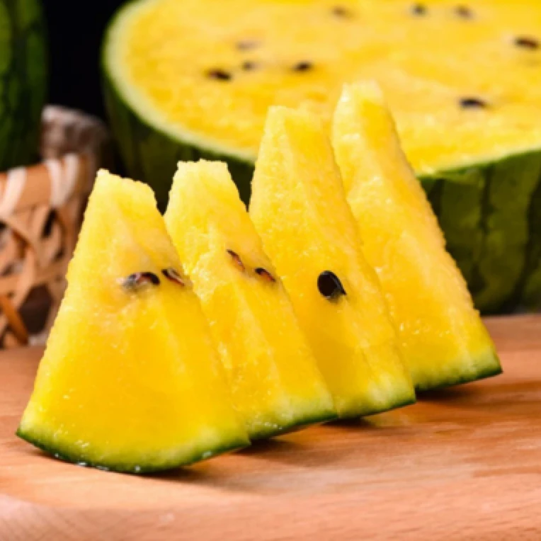 冰淇淋黄壤西瓜1个（4斤左右）甜瓜