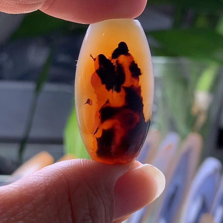 未镶嵌玛瑙/玉髓珠宝半成品13