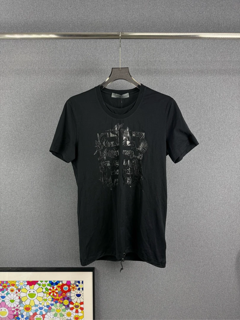 99新 Givenchy/纪梵希 GIVENCHY纪梵希4G印花LOGO短袖 M码 12775