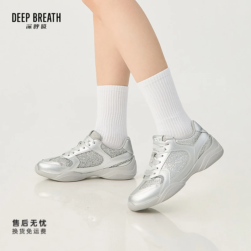 DEEP BREATH深呼吸女鞋格利特低帮绑带秀气休闲鞋德训鞋女AX12320