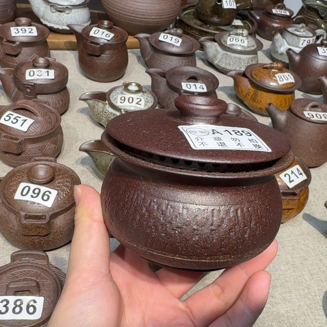 粗瓷茶具素色盖碗