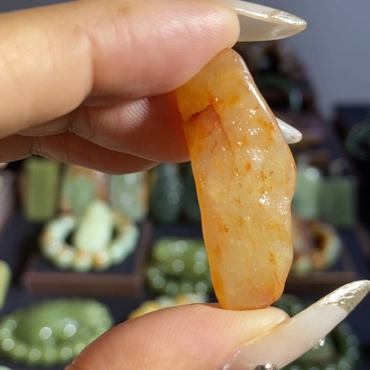 和田玉未镶嵌吊坠(不含链)