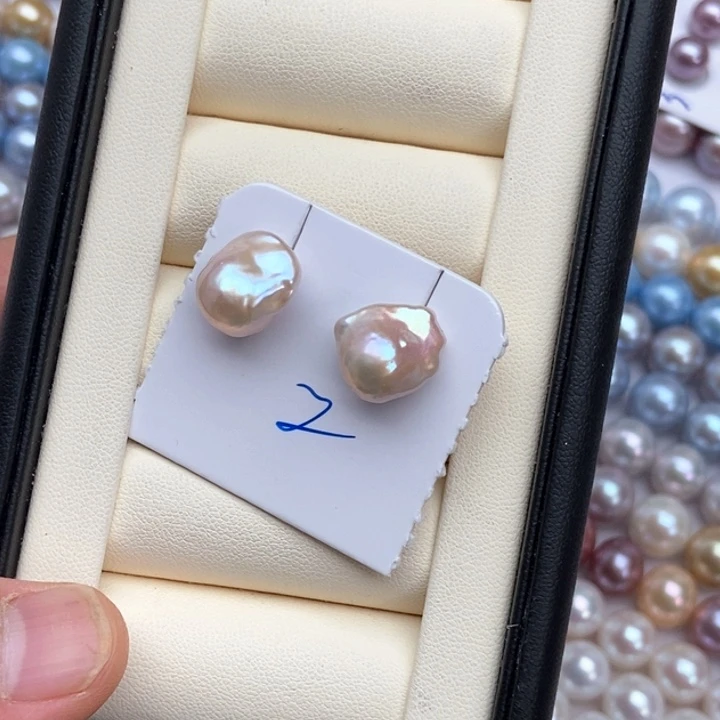 银S925镶嵌淡水珍珠颈饰