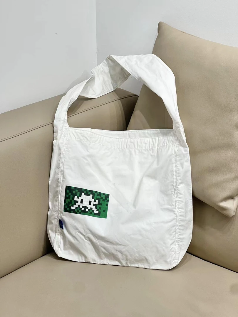 全新未使用/Comme des garcons川久保玲中性双面帆布袋CGBB00048
