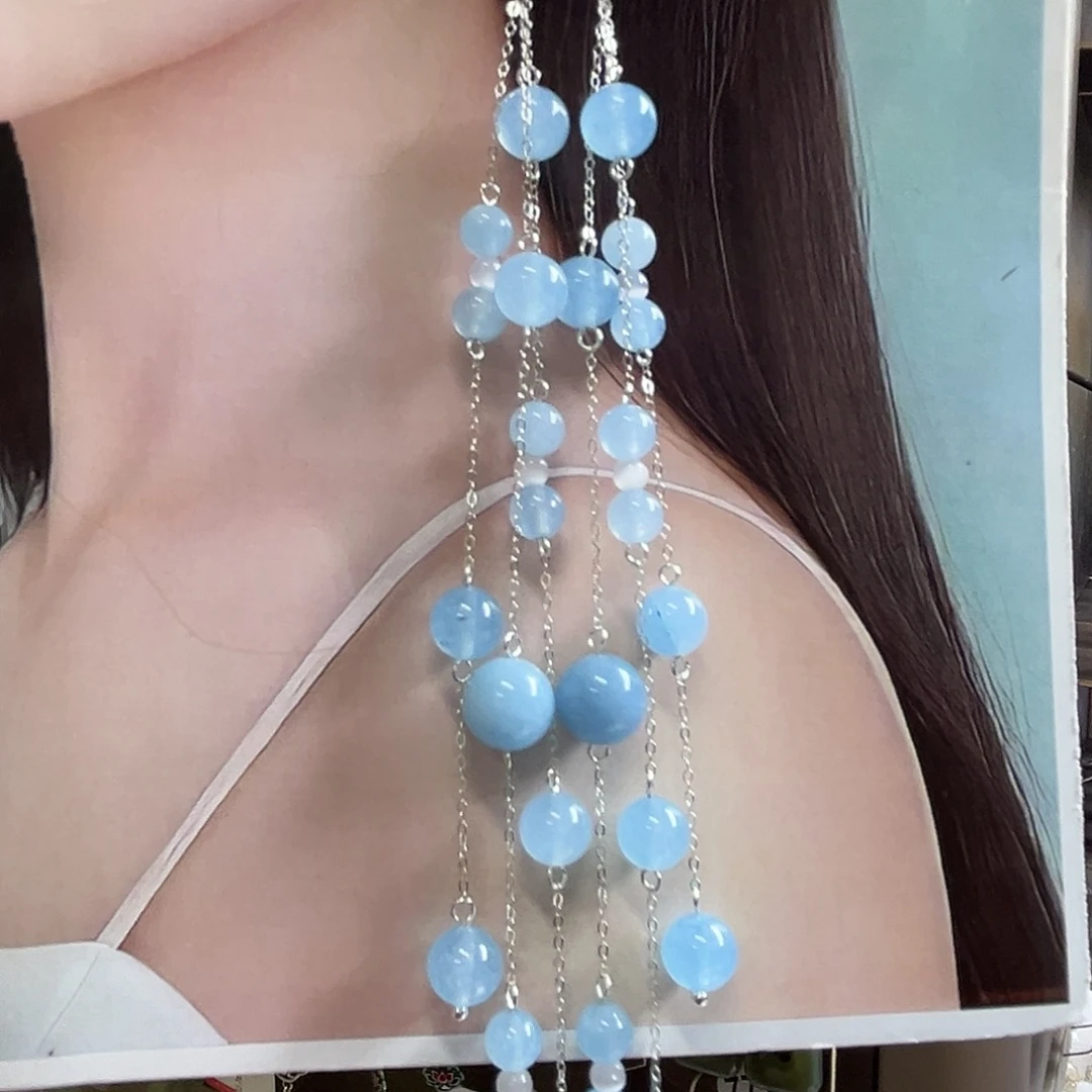 ℒ***࿐925银博雅手作S925纯银耳饰