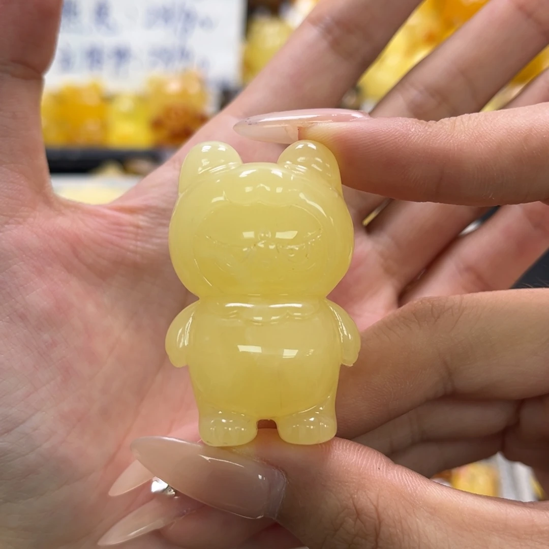 琥珀未镶嵌裸石天然琥珀毛多多
