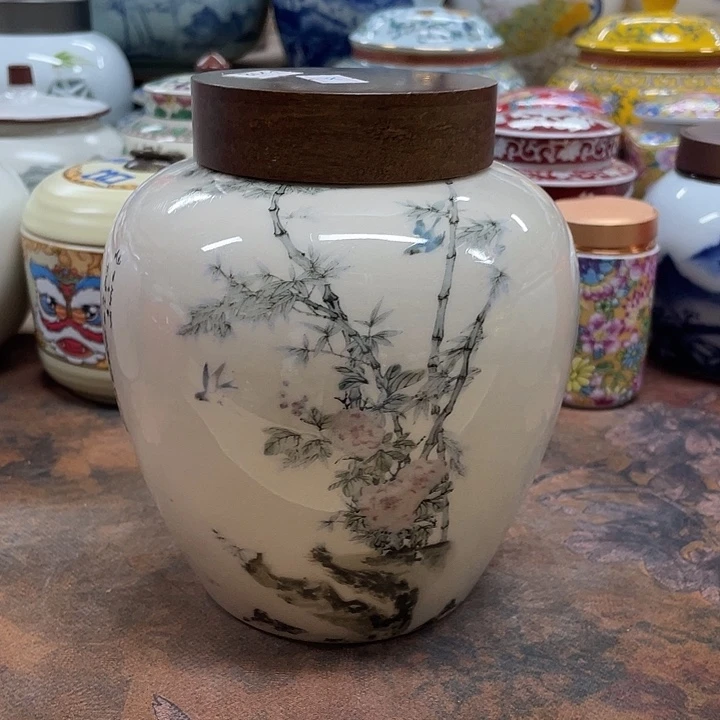 陶瓷罐茶叶罐密封罐储物罐