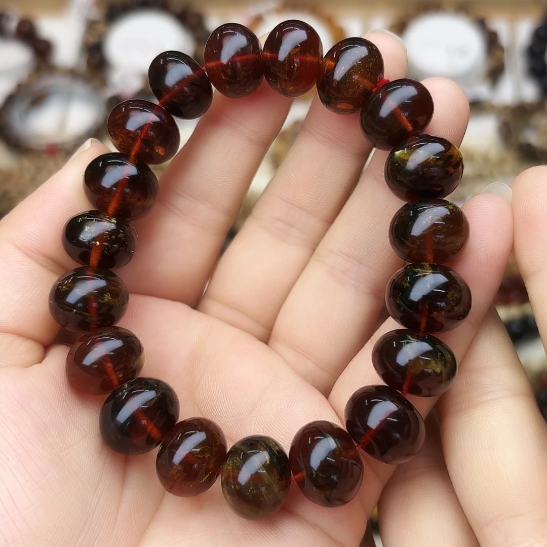 琥珀未镶嵌裸石十四