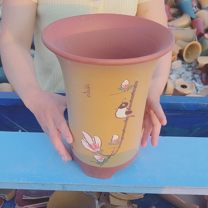 紫砂花盆宜兴紫砂精品花盆