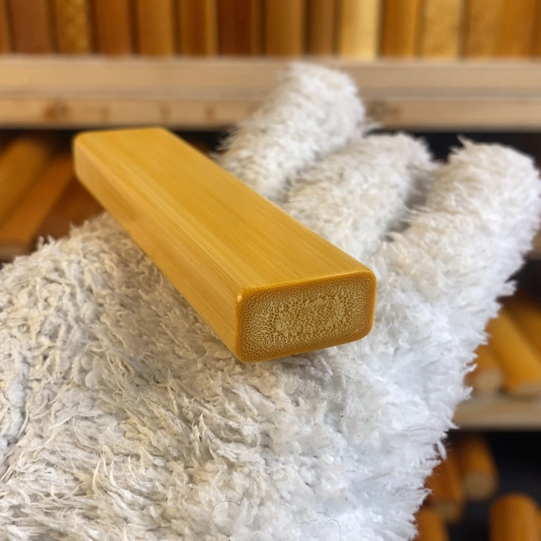 竹爆密板正 黄皮方扁