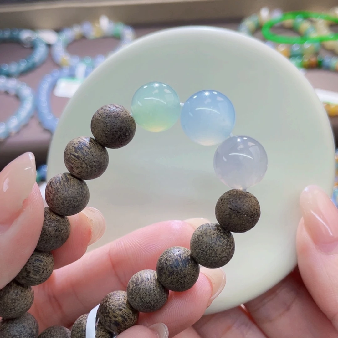 未镶嵌手链翡翠放漏卡11.7-12.8