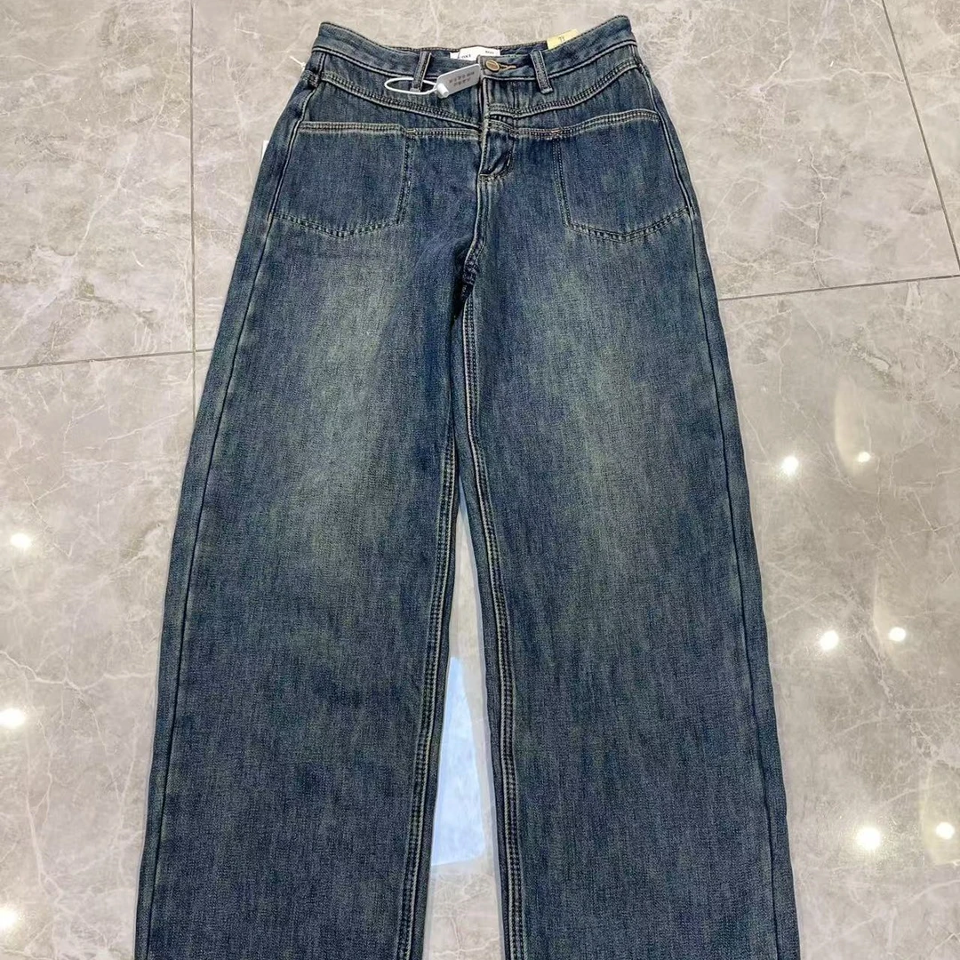 福利牛仔裤加绒牛仔