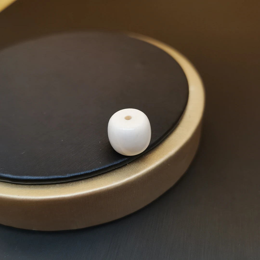 YZ002猛犸象牙桶珠 12×10mm