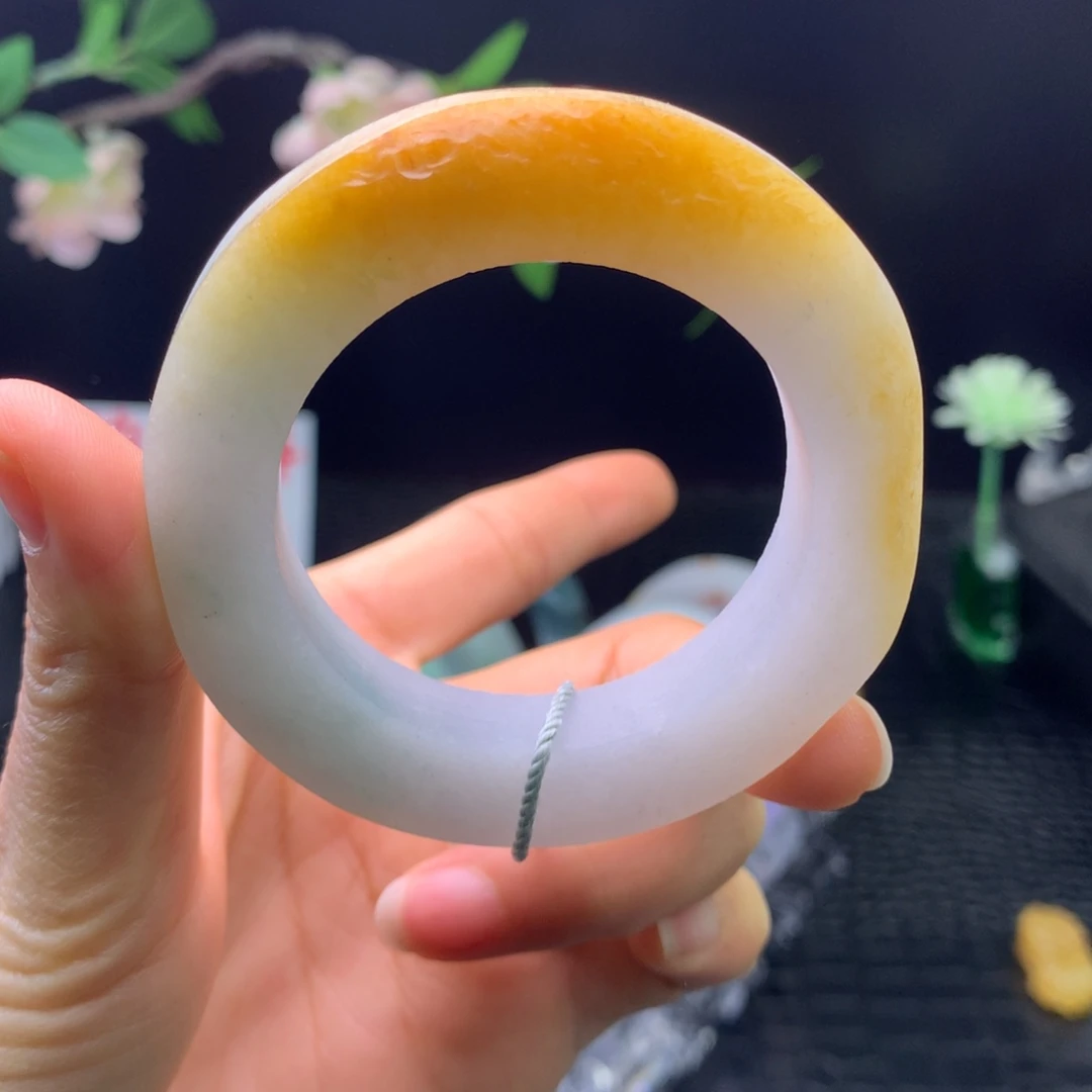 定制翡翠未镶嵌手镯48-56