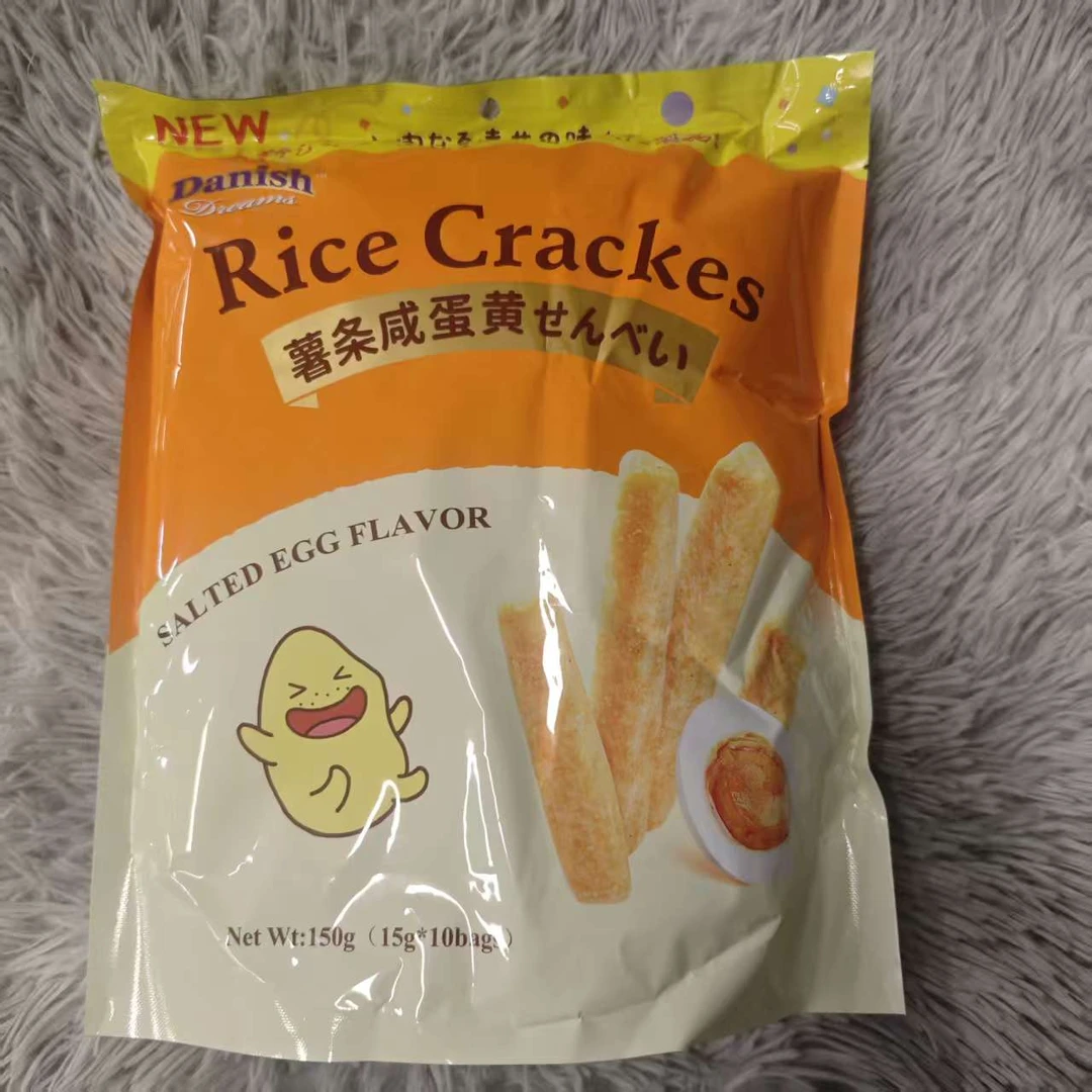 越南风味咸蛋黄薯条咸蛋黄味咸香酥脆好吃