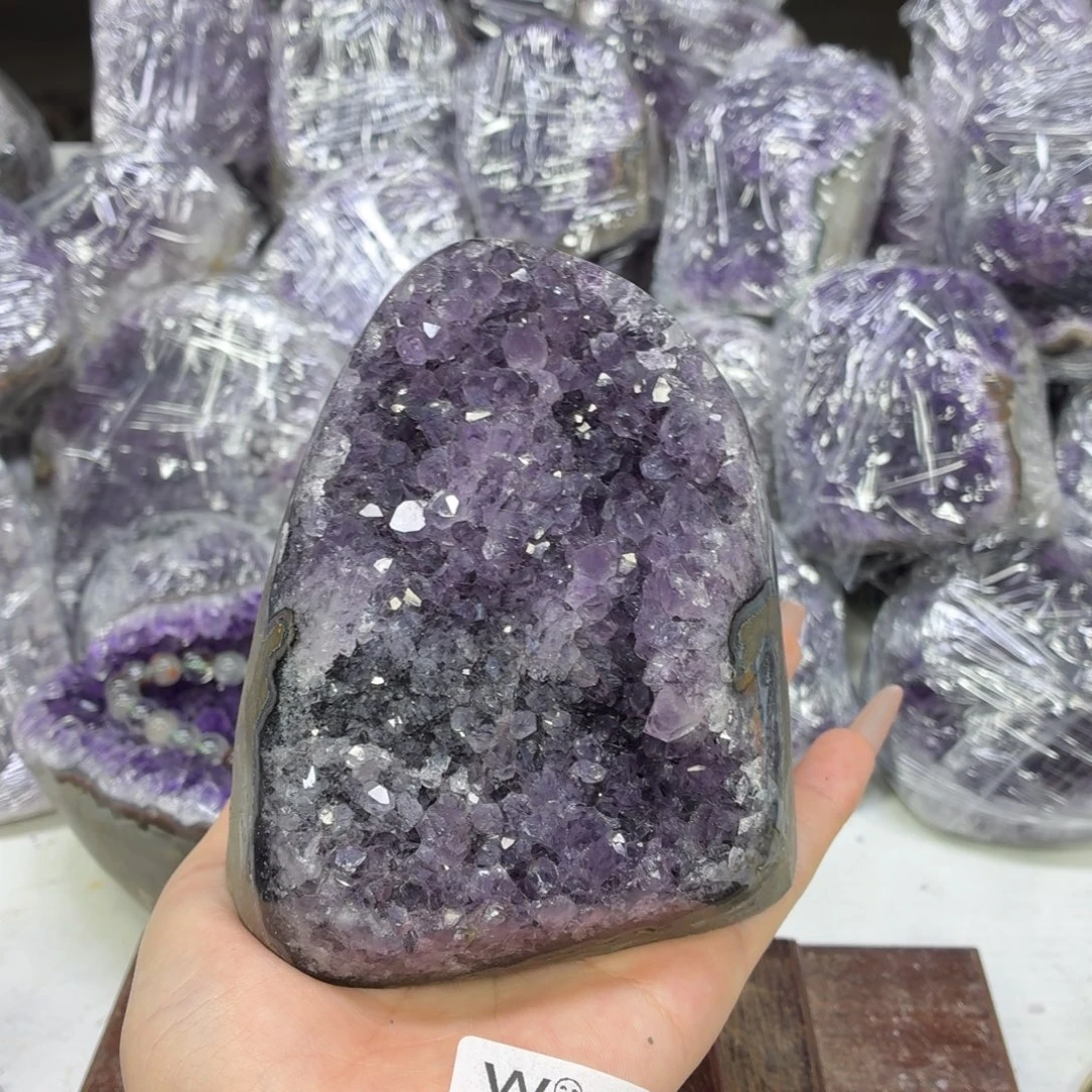 未镶嵌紫晶眼镜紫水晶