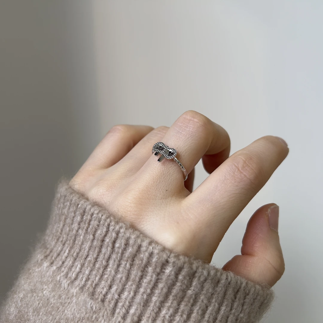 925银戒指 925纯银戒指 舒舒 纯银