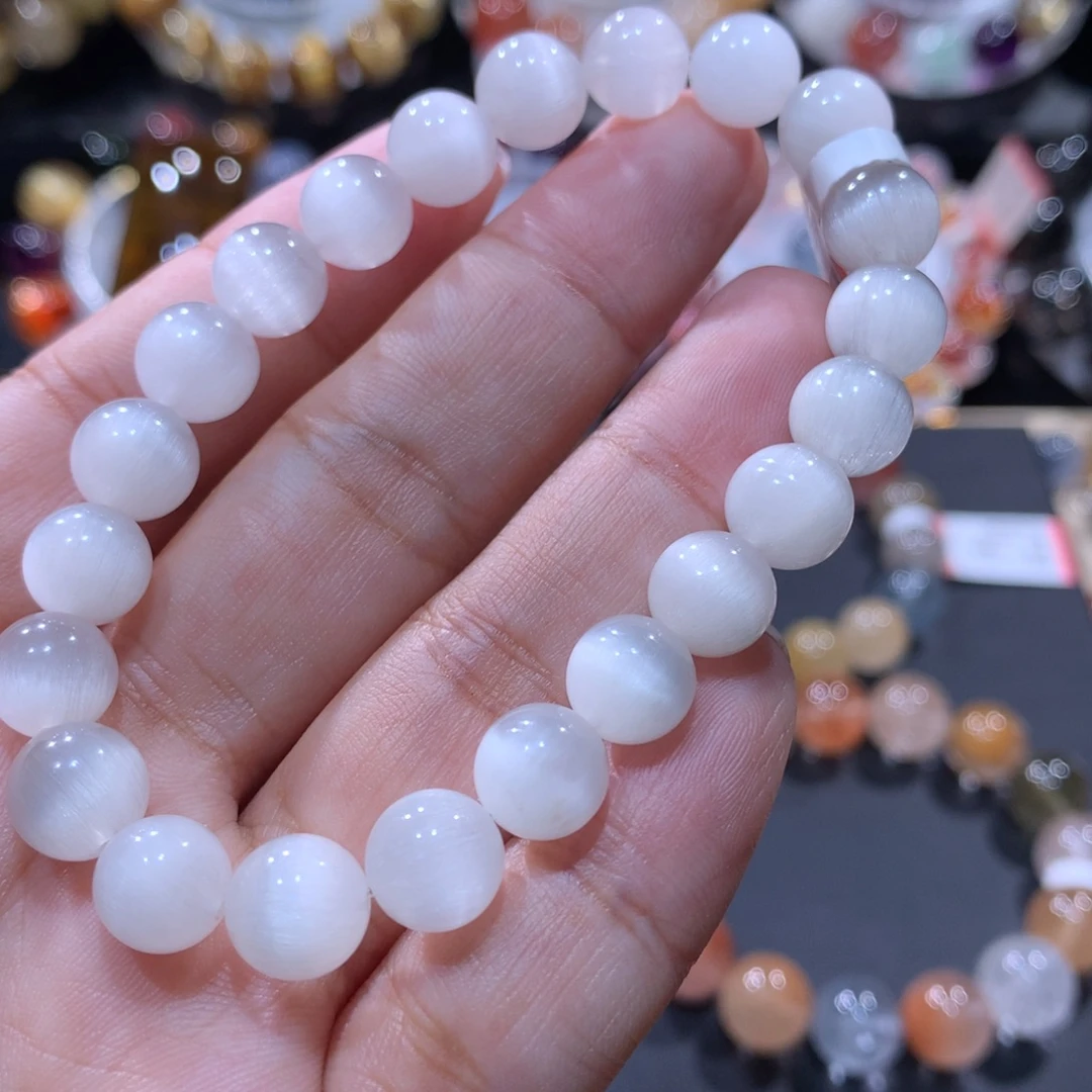 水晶手链未镶嵌彩兔毛8.6mm