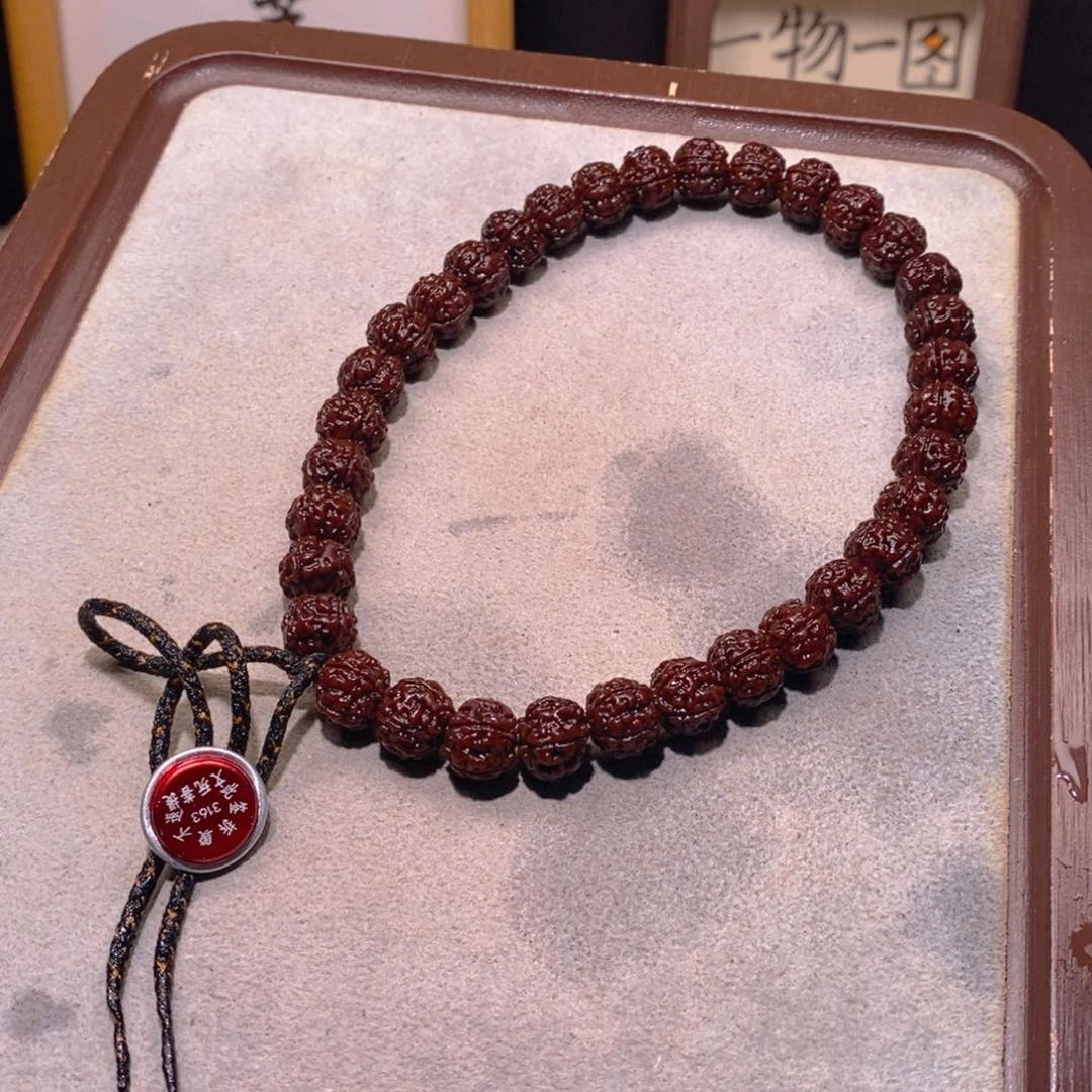 风***声金刚菩提手串纯血老树王