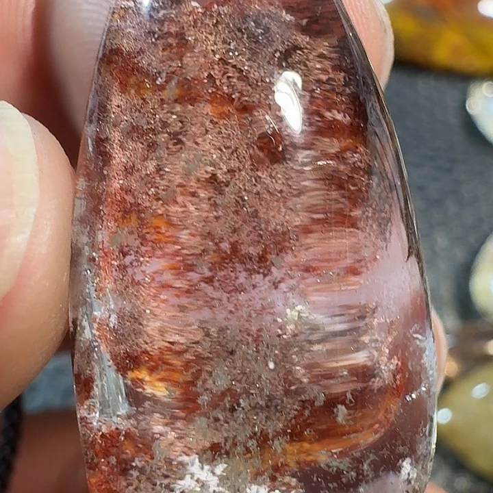 小****发晶颈饰未镶嵌我