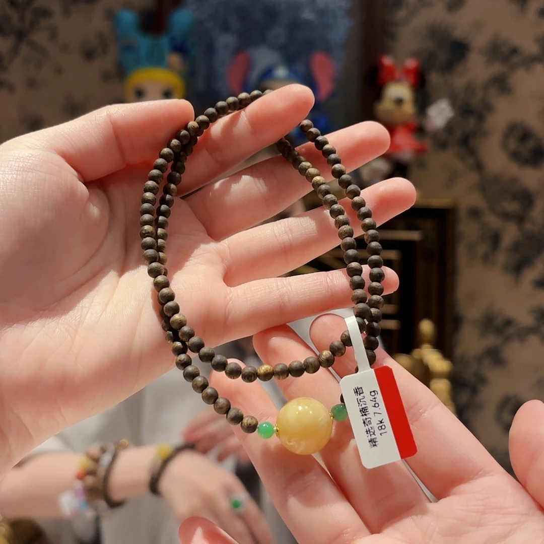 手串沉香未镶嵌多样性发其一