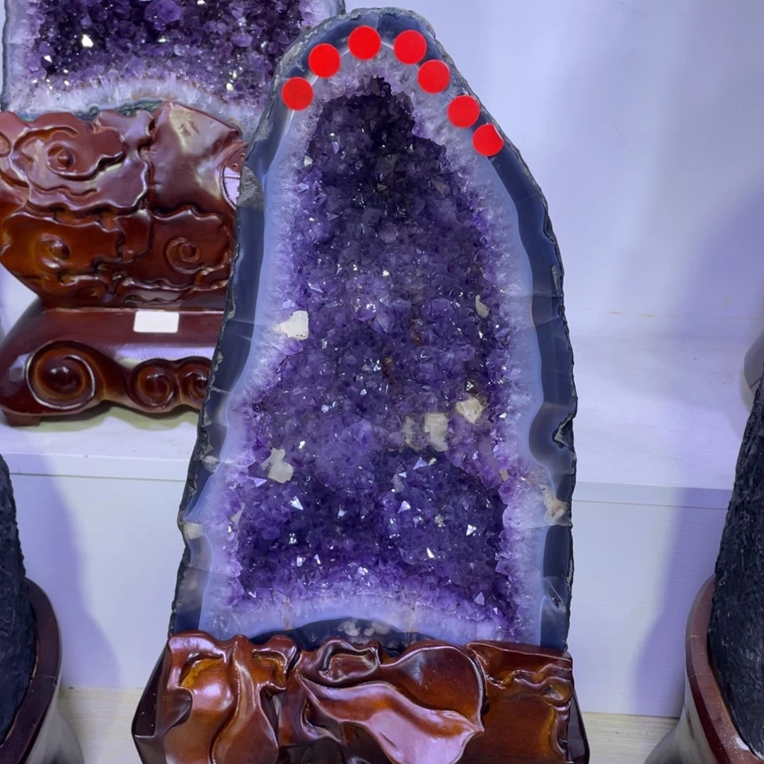 未镶嵌大型摆件（非配饰）紫晶